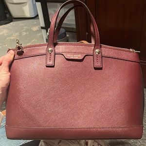 Henri bendel wine bag initials SAS have been slightly removed